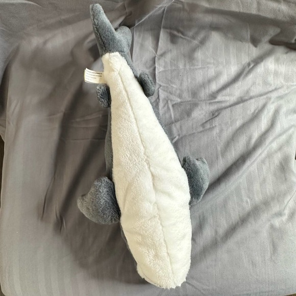WILD REPUBLIC Gray Shark Plush 15" - Picture 10 of 13